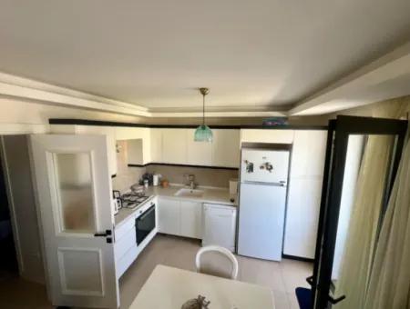 2 Rooms 1 Living Room New Building Upper Duplex Double Bathroom 90 M2 Apartment For Sale In The Center Of Marmaris Close To The Sea