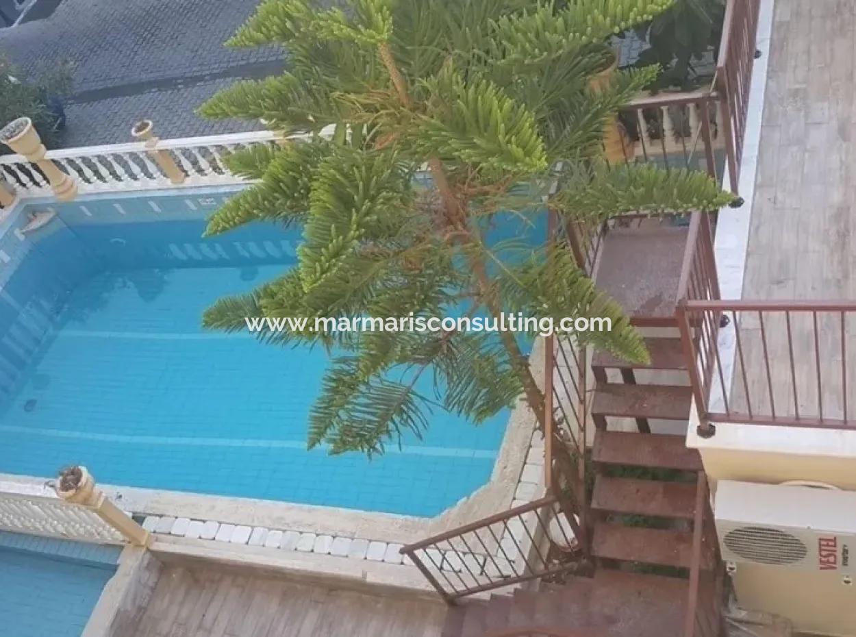 Marmaris Merkez Günlük Kiralık Yüzme Havuzlu Eşyalı Daire